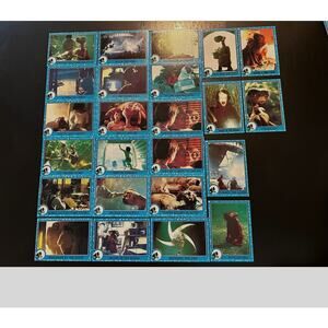 Vintage 1982 ET Extraterrestrial TRADING CARDS, 24 cards, Universal Studios